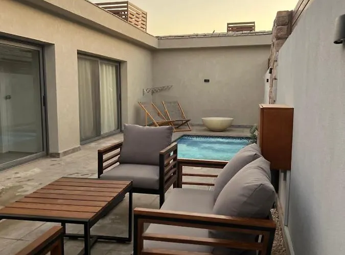 2 Bedroom With Private Heated Pool In Gouna *