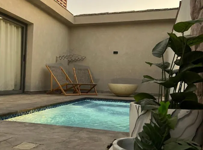 2 Bedroom With Private Heated Pool In Gouna فيلة الغردقة